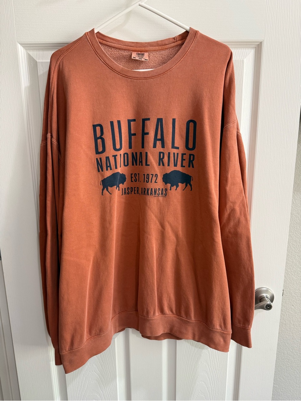 Multiples 6 Sweatshirts $15 each Rust Orange Graphic Crewneck Sweatshirt